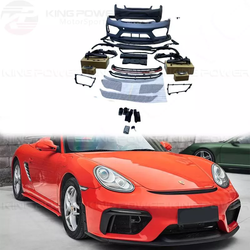 KP擎利國際 Porsche 保時捷 987 718 改 GT4 素材 全車套件 外觀套件