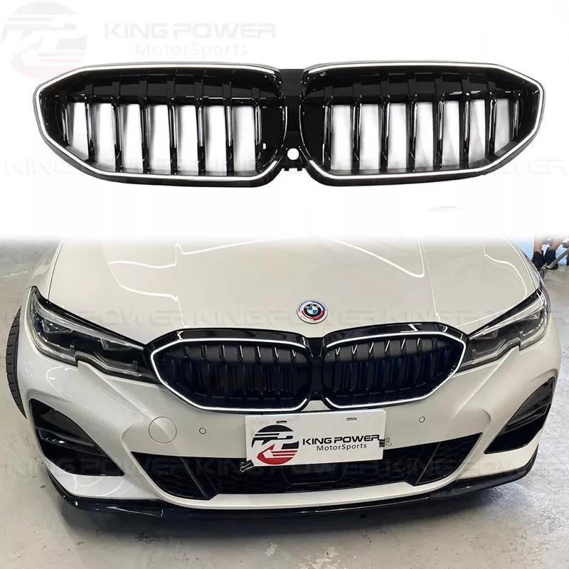 KP擎利國際 BMW 前期 G20 G21 發光水箱罩 單槓/雙槓 發光鼻頭 實體店面 預約安裝