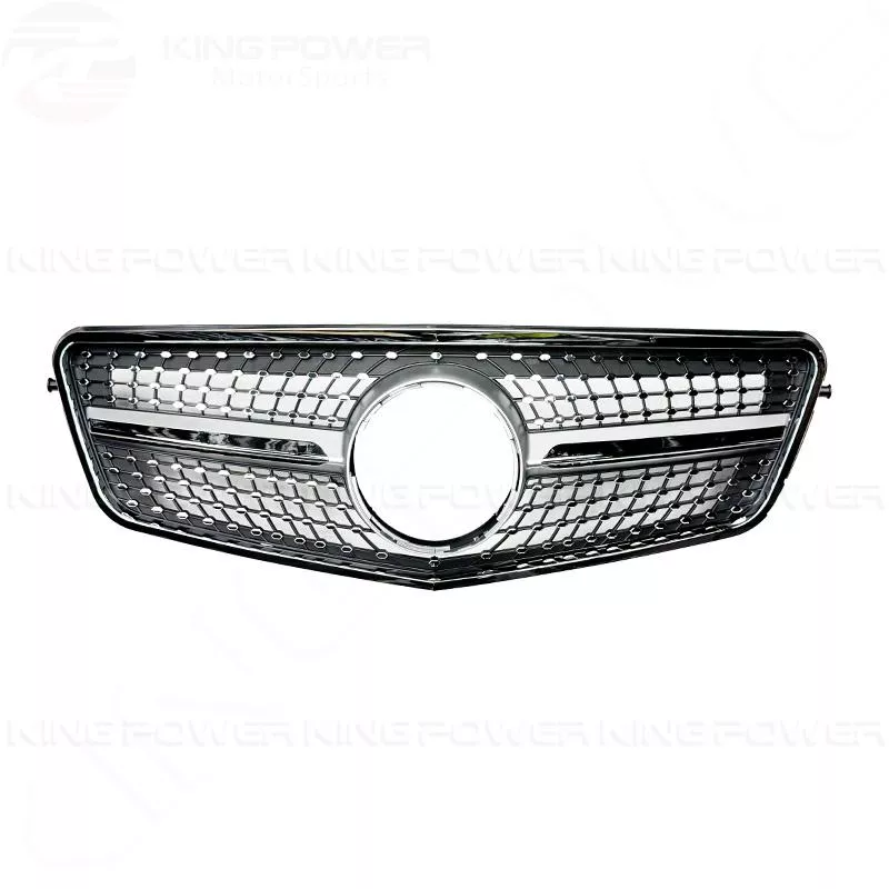 KP擎利國際 BENZ W212 S212 前期專用 後期樣式滿天星 一線式 水箱罩 中網 亮黑/鍍銀 實體店面