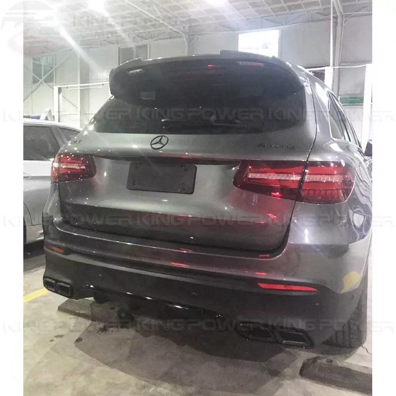 KP擎利國際 BENZ W253 C253 X253 GLC 63樣式 後下巴+尾飾管 標準車專用 前後期通用
