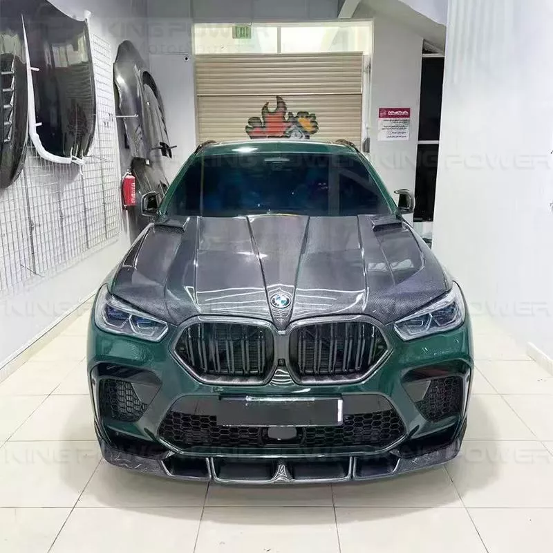 KP擎利國際 BMW X6 G06 L款 碳纖維套件 前下巴/後下巴+包角/尾翼+頂翼/引擎蓋/側裙