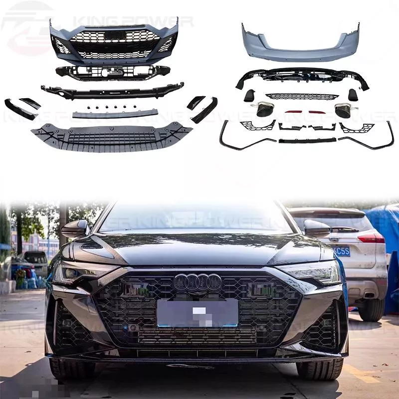 KP擎利國際 Audi A6 S6 C8 升級 RS6 前後保桿 大包 外觀套件