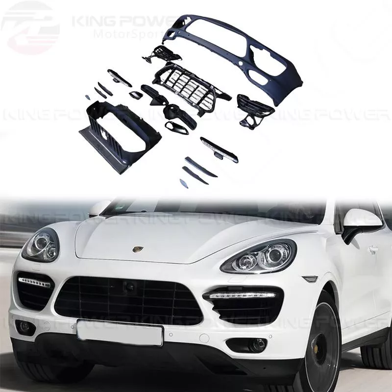 KP擎利國際 11-14年 Porsche Cayenne 958.1 改GTS樣式 前保桿 大包