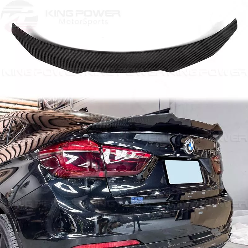 KP擎利國際 BMW F16 X6 14-19 乾碳 PSM款尾翼 碳纖維 小鴨尾 壓尾 實體店面 預約安裝