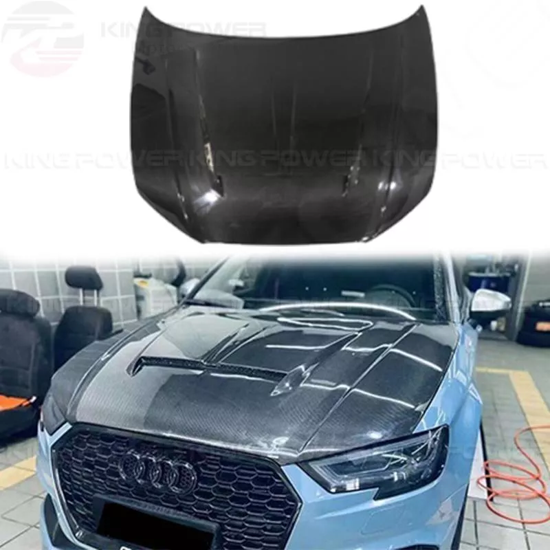 KP擎利國際 AUDI 8V A3 TAKD款 碳纖維 引擎蓋 機蓋