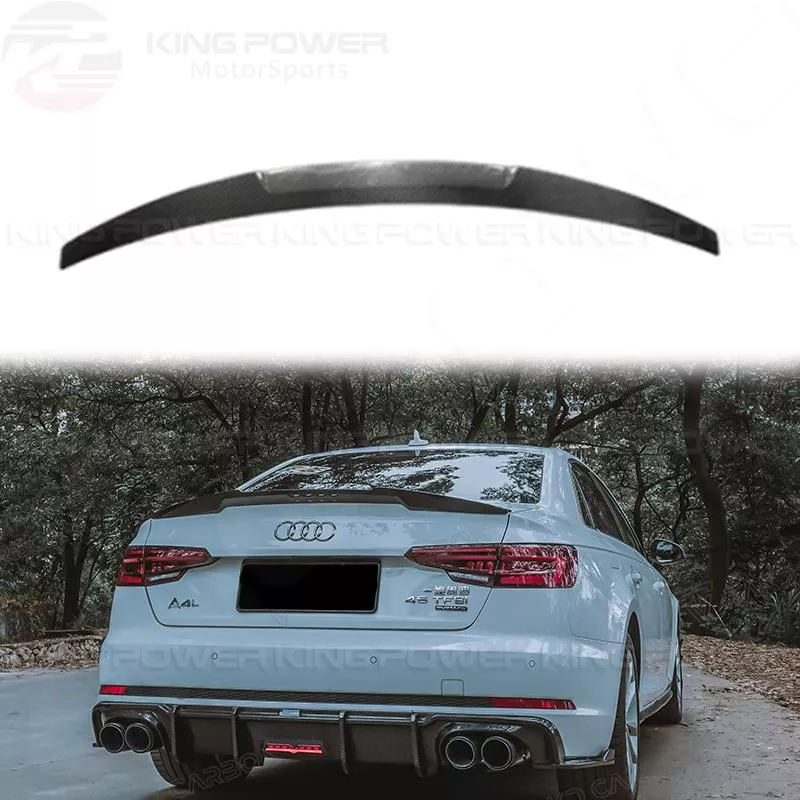 KP擎利國際 AUDI 奧迪 A4 S4 B9/B9.5 TAKD 碳纖維 尾翼 鴨尾