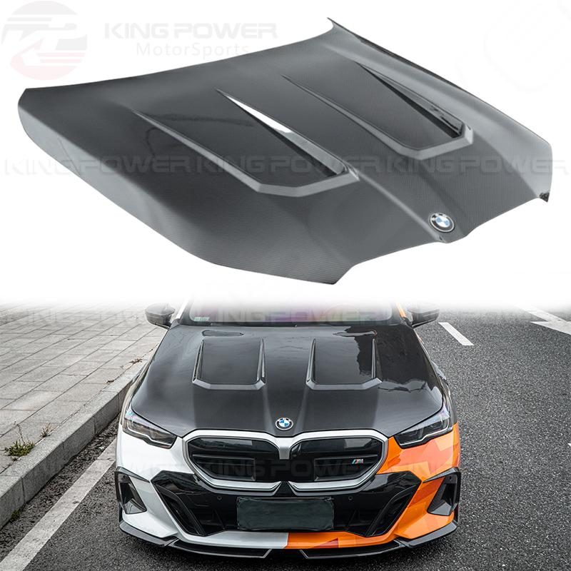 KP擎利國際 2024+BMW G60 G61 5系 G90 G99 M5 TAKD 碳纖維 引擎蓋 機蓋