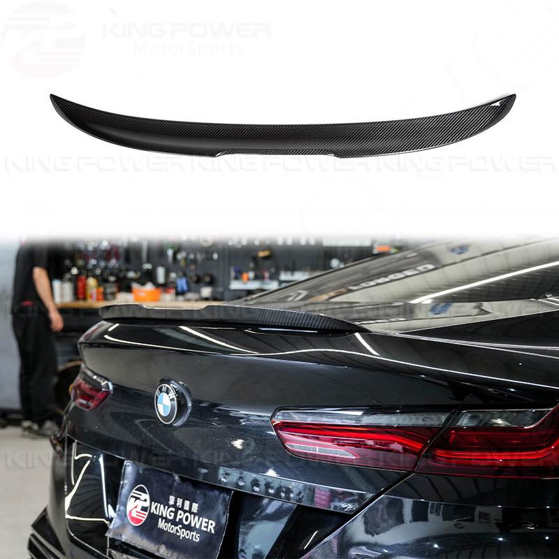 KP擎利國際 BMW 8系列 F92 G15 雙門 SQ 乾碳尾翼 碳纖維鴨翼 840i 850i M8
