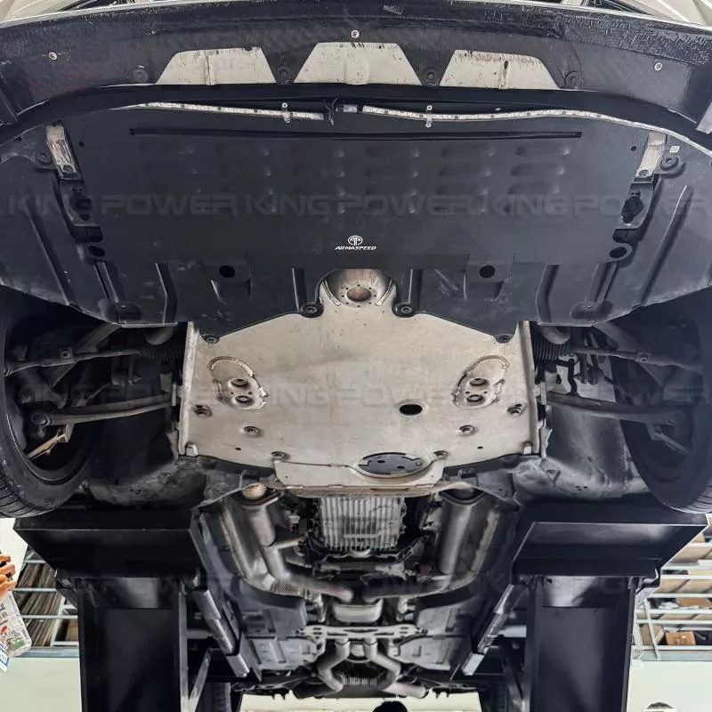 KP擎利國際 BMW G8X M2 M3 M4 鋁合金油冷下護板 原廠孔直上 免拆原廠下護板 實體店面 預約安裝