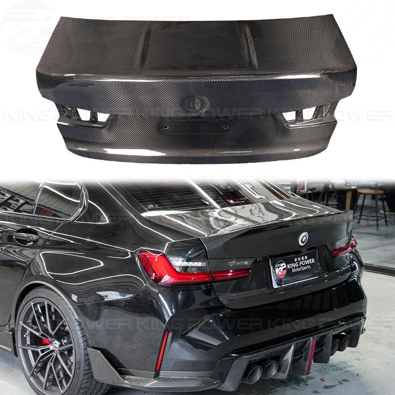 KP擎利國際 BMW G80 M3 CSL款 乾碳纖維 尾桶 尾廂 後車箱