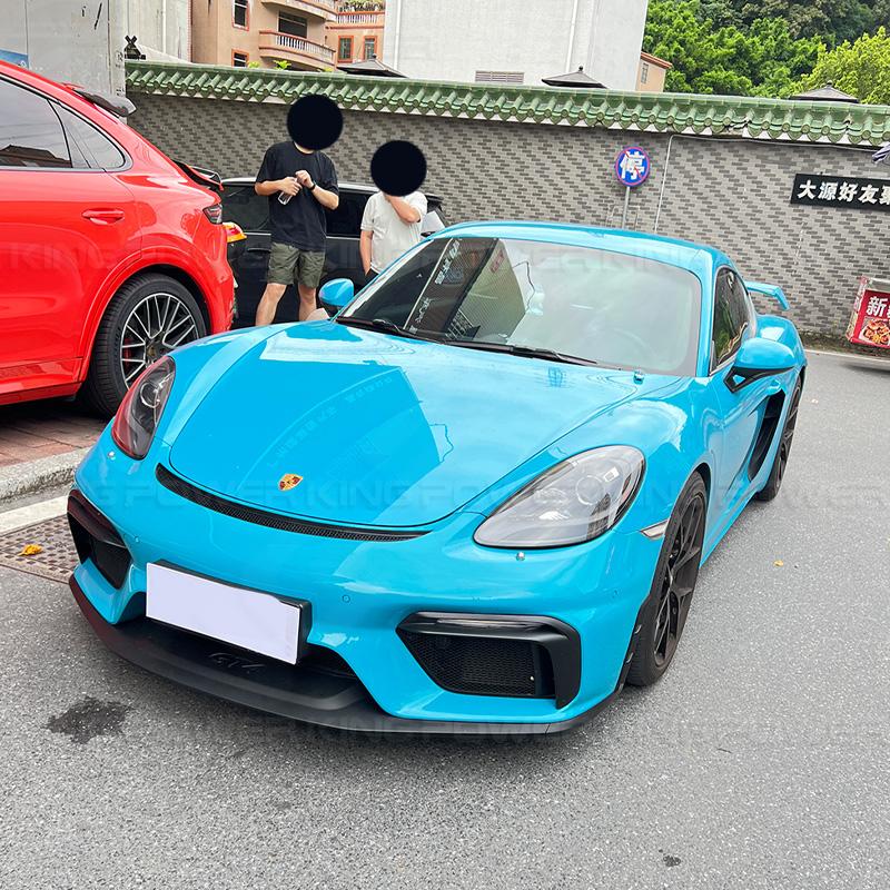 KP擎利國際 Porsche 保時捷 718(982)升級GT4樣式 大包 前保 後下巴 尾飾管 大尾翼
