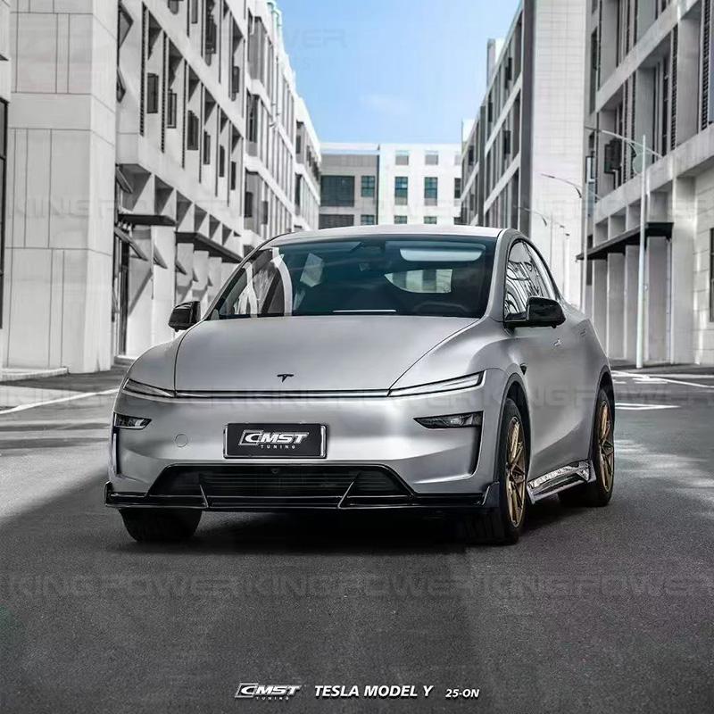 KP擎利國際 25+ Tesla Model Y 後期 CMST 二代款 空力套件 外觀套件 前下巴 側裙 後下巴
