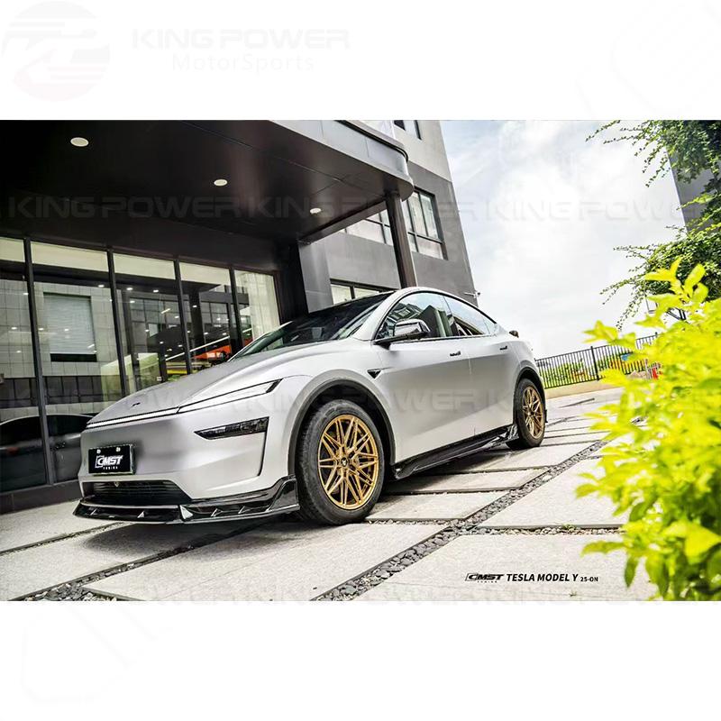 KP擎利國際 25+ Tesla Model Y 後期 特斯拉 CMST C款 空力套件 外觀套件 前下巴 側裙 後下巴