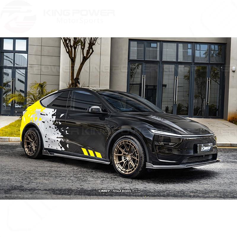 KP擎利國際 Tesla 25+ 特斯拉 Model Y CMST（逐月A款） 碳纖維 全車套件 外觀套件