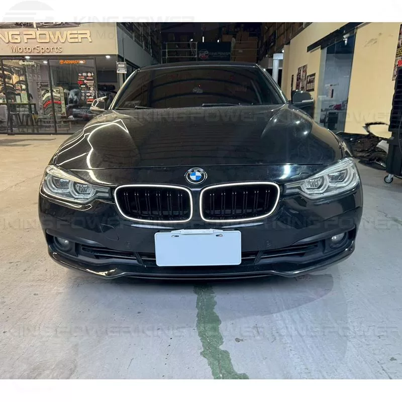 KP擎利國際 BMW F30 F31 3系列 發光水箱罩 發光鼻頭 雙槓 亮黑 實體店面 預約安裝