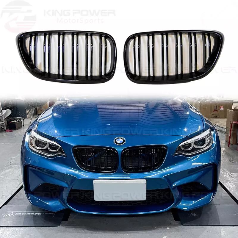 KP擎利國際 BMW F22/F87 亮黑水箱罩 218i 220i M235i M240i M2 M-Sport