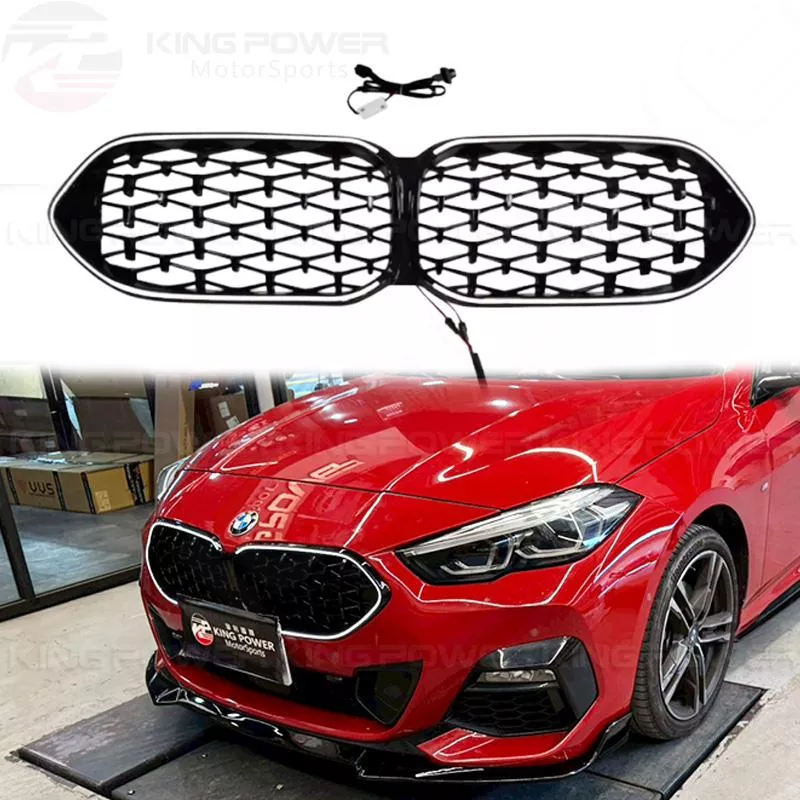 KP擎利國際 寶馬 BMW F44 發光水箱罩 F世代 2系列 發光鼻頭 滿天星 亮黑