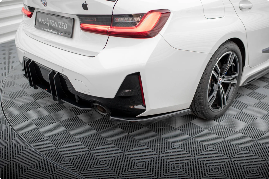 [KP擎利 x Maxton Design] BMW G20 G21 3系列 後期 LCI 後包角 風刀