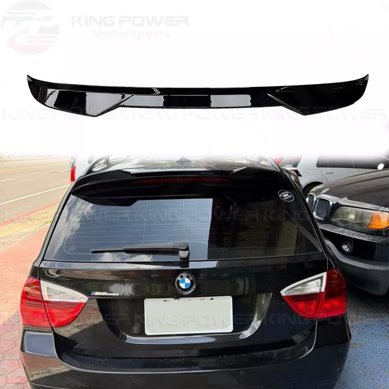 KP擎利國際 寶馬 BMW E91 3系 M3 旅行車專用 五門車用 亮黑 頂翼 尾翼