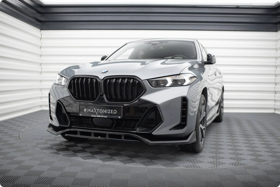 [KP擎利 x Maxton Design] BMW G06 X6 LCI 前下巴 V2 M-Pack