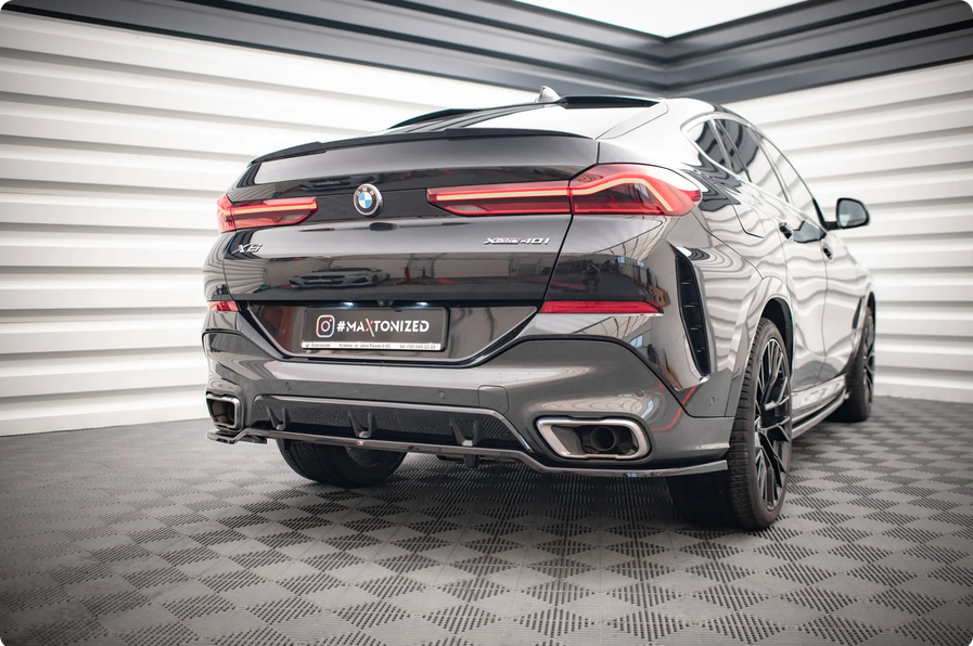 [KP擎利 x Maxton Design] BMW G06 X6 後下巴 V3 M-Pack