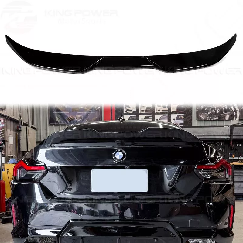KP擎利國際 BMW G42 G87 MP款 亮黑 尾翼 鴨尾 2系列 220 M240 M2