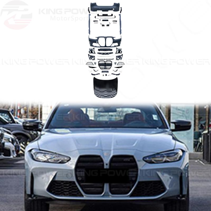 KP擎利國際 BMW G22 G23 改 G82 M4 全車大包 包圍 全車套件 烤漆另計 改包