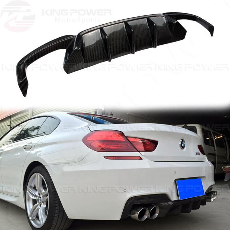 KP擎利國際 BMW 6系 F06 F12 碳纖維 M6款 碳纖維後下巴 卡夢後唇 後下擾流 雙邊雙出