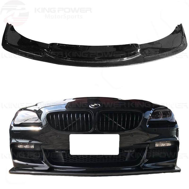KP擎利國際 BMW F06 F12 F13 6系 碳纖維 3D款 前下巴 前唇 M-Sport用 卡夢前擾流
