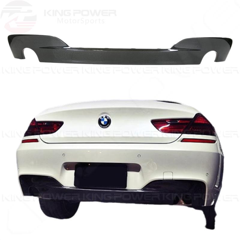 KP擎利國際 12-16 BMW F06 F13 F12 6系 碳纖維後下巴 M-Sport版車型專用 後擾流 後唇