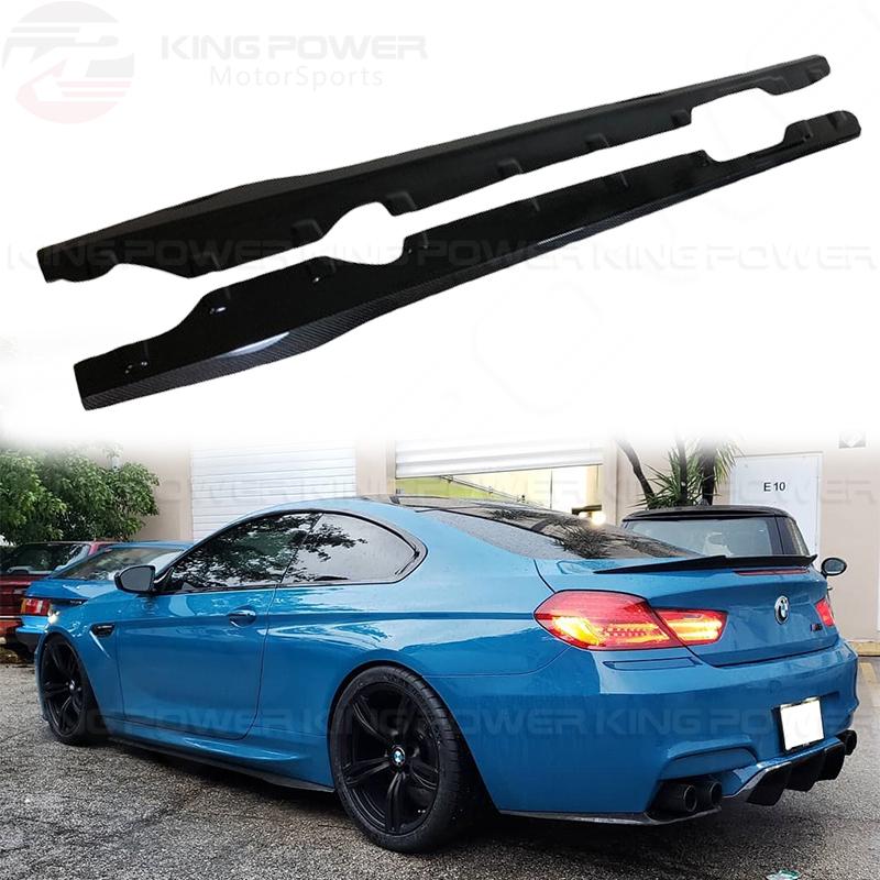 KP擎利國際 BMW 12-17 F12 F13 6系列 雙門款 M-Sport M6版用 V式樣側裙 熱銷品 碳纖維