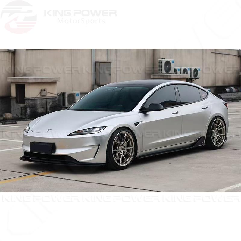 KP擎利國際 23+ Tesla Model 3 小改款 VT款 特斯拉 亮黑 全車套件 前下巴 後下巴 側裙 尾翼