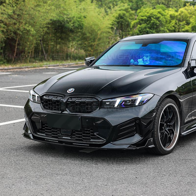 KP擎利國際 BMW G20 LCI 3系列 VT V3款 亮黑 前下巴 前擾流 前唇