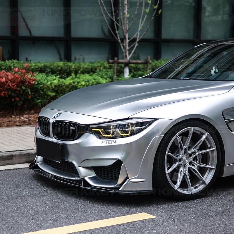 KP擎利國際 BMW F82 M4 VT 亮黑 全車套件 前下巴 後下巴 尾翼