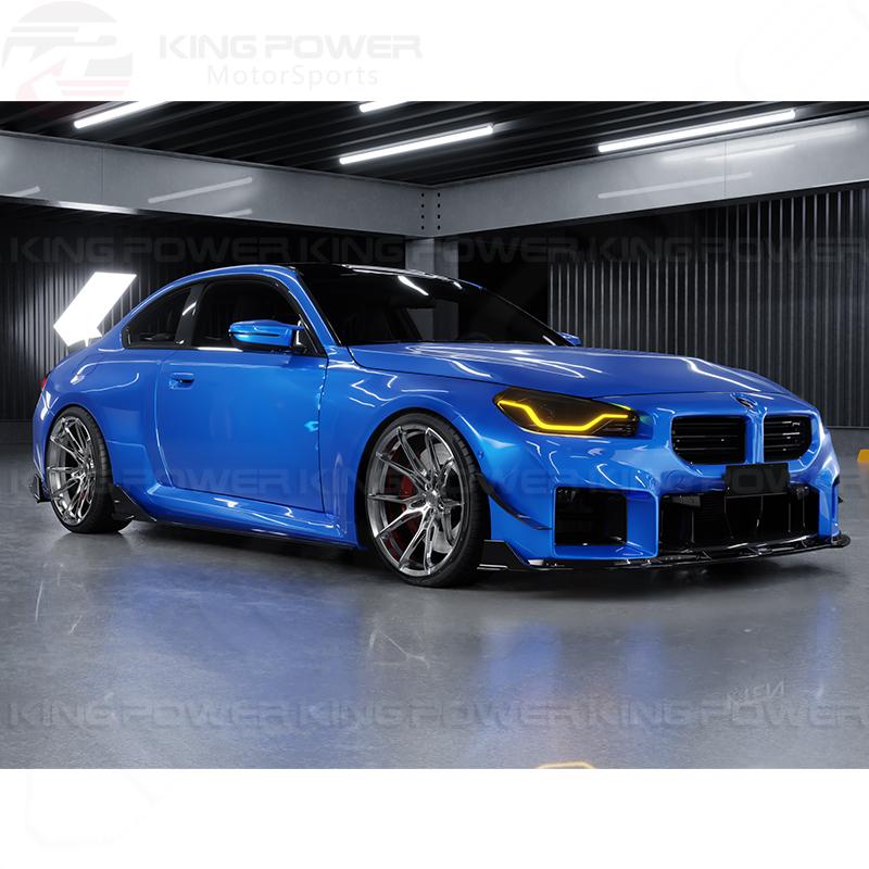 KP擎利國際 BMW 23+ 寶馬 G87 M2 VT 亮黑 全車套件 前下巴 後下巴 側裙 前保風刀 尾翼