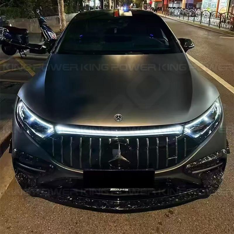 KP擎利國際 Benz EQS 電車 全車碳纖維套件 前下 前氣霸 後下 尾翼 外觀套件