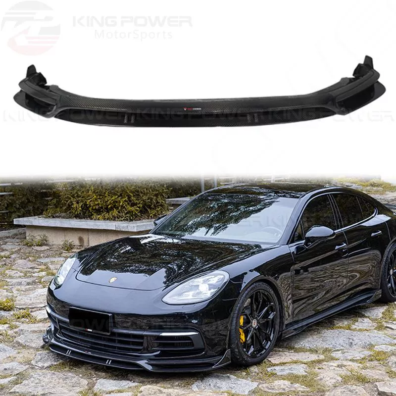 KP擎利國際 Porsche 保時捷 Panamera 971 TAKD 碳纖維前下巴 卡夢下巴 前下擾流