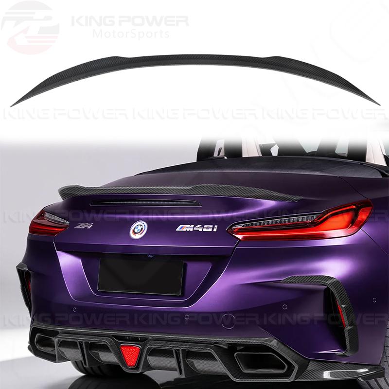 KP擎利國際 BMW G29 Z4 SQ 乾碳 碳纖維 尾翼 鴨尾 後擾流 雙門 敞篷