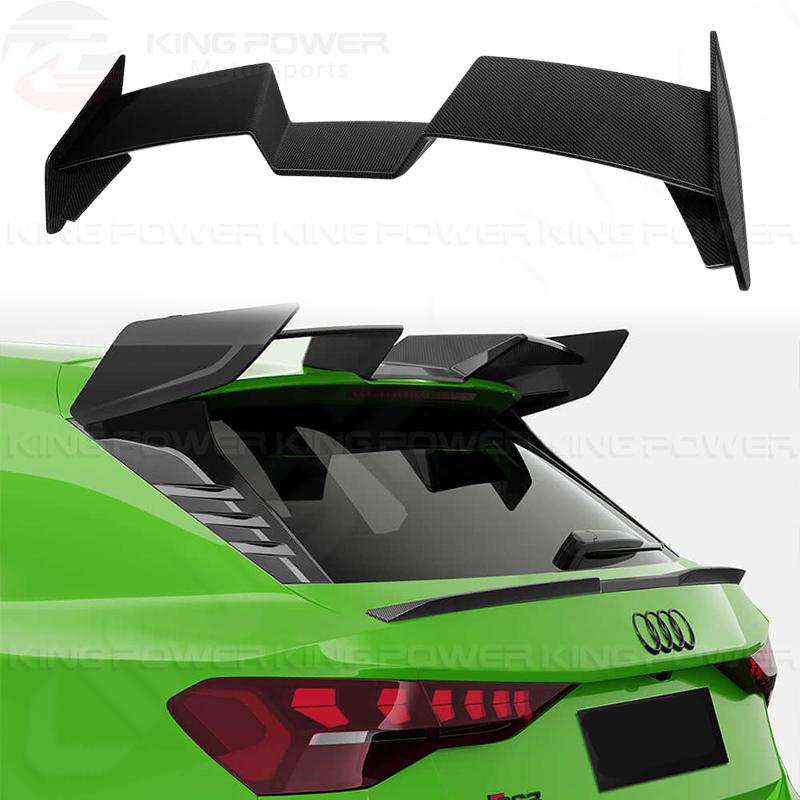 KP擎利國際 AUDI RS3 8Y SQ 碳纖維 乾碳 尾翼 鴨尾 頂翼