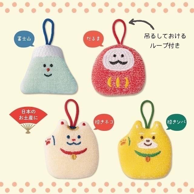 日本和風造型海綿