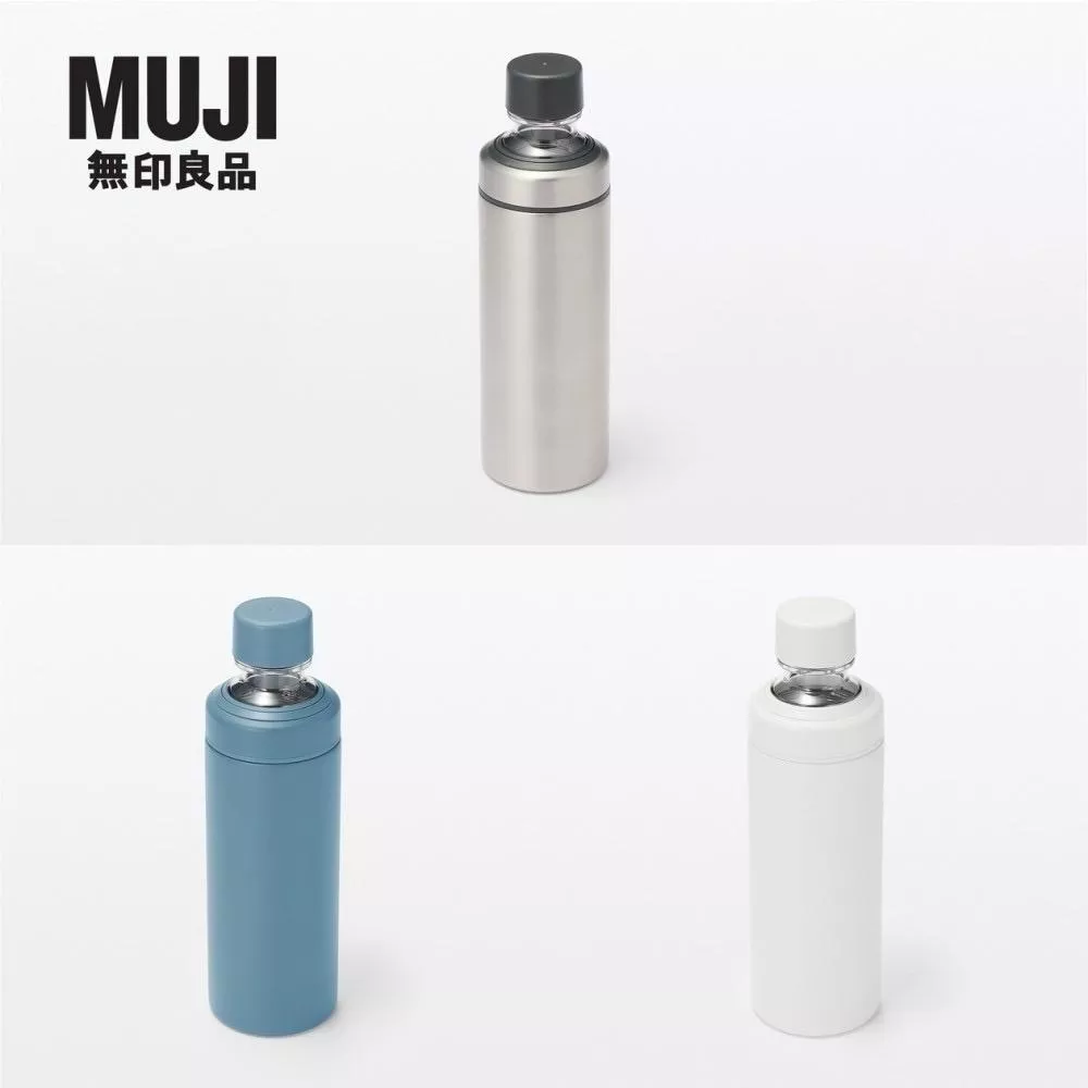 日本境內版 MUJI無印良品 新發售 保冷 不鏽鋼 寶特瓶外型 保冷瓶
