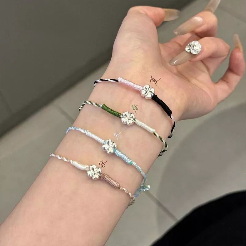 四葉草四季編織手鍊