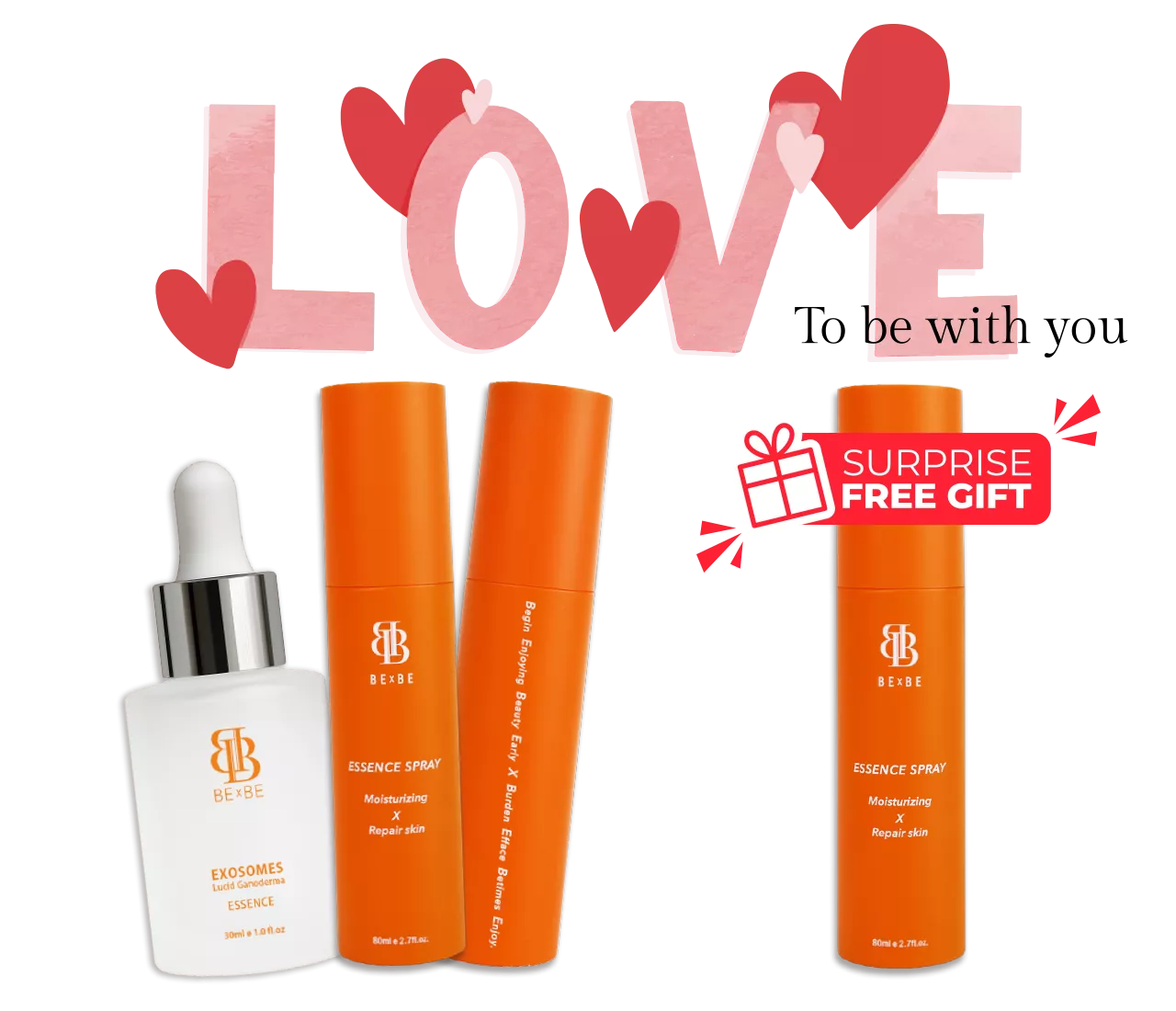 秋冬寵愛季，加贈精華噴霧