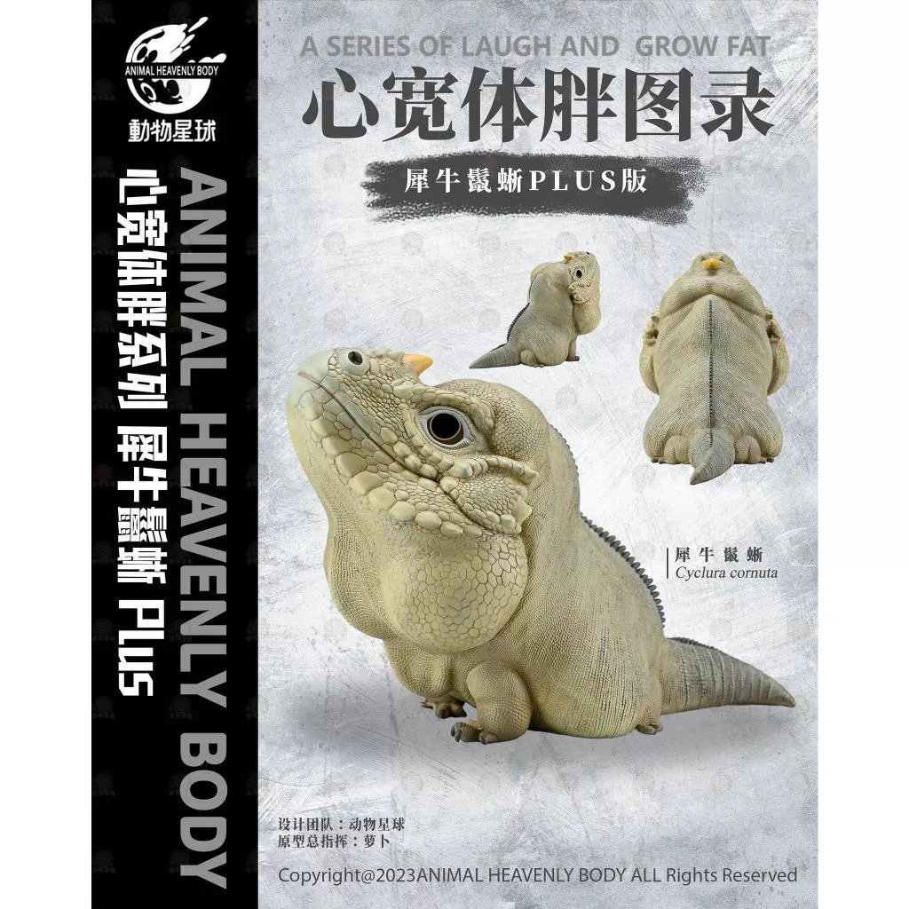 【家有家龜】【動物星球】授權代理商 犀牛鬣蜥 PLUS版 限定版 現貨