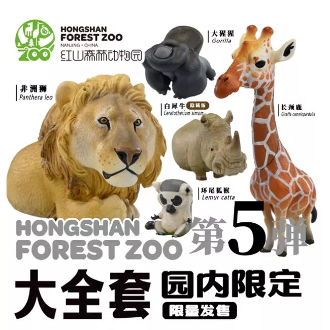 動物星球 動物星雲 現貨 授權代理商 正版 紅山森林動物園 第五彈 園內限定 第5彈 盲盒 生日禮物