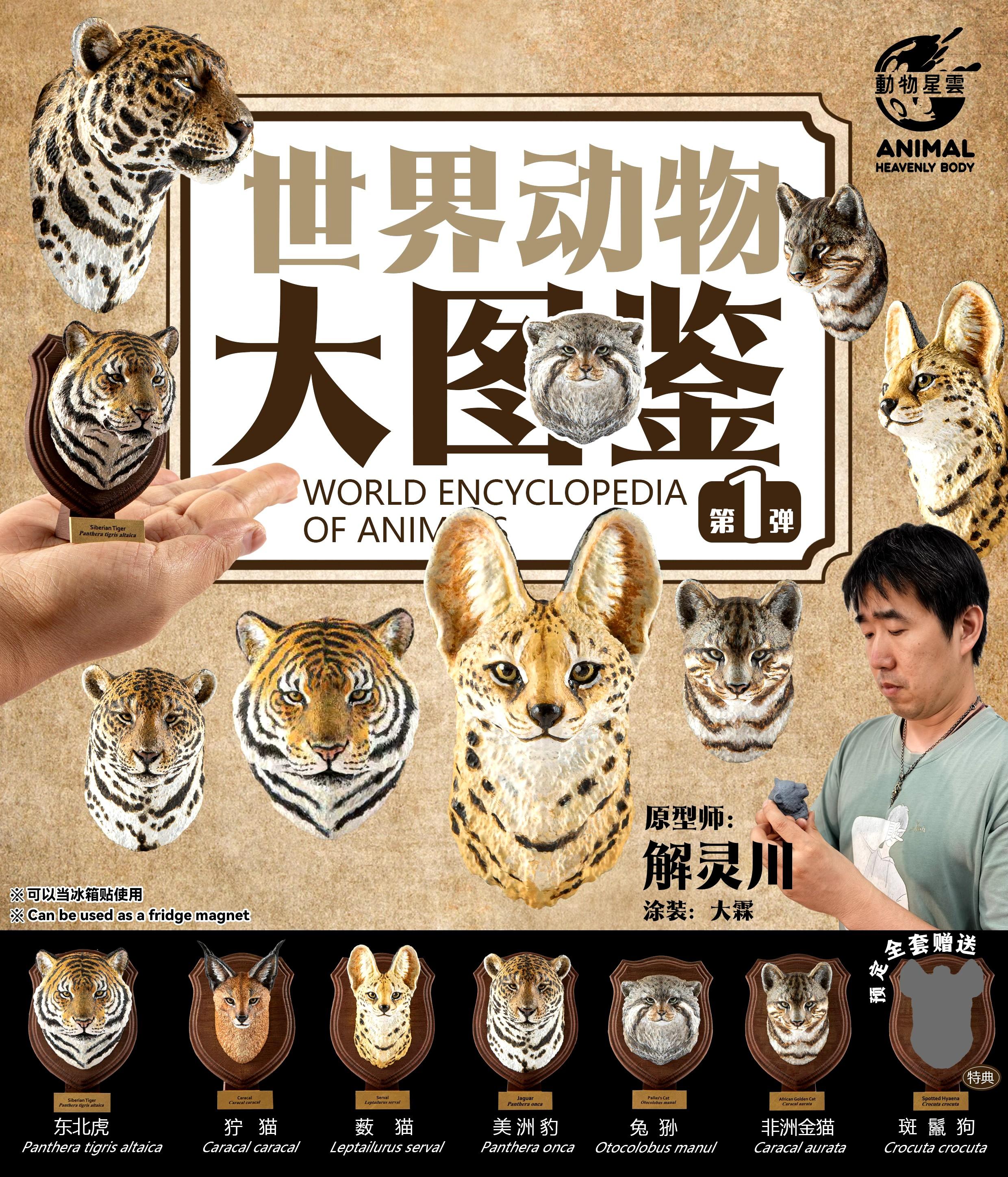 動物星雲 動物星球 動物大圖鑑 第一彈 第1彈