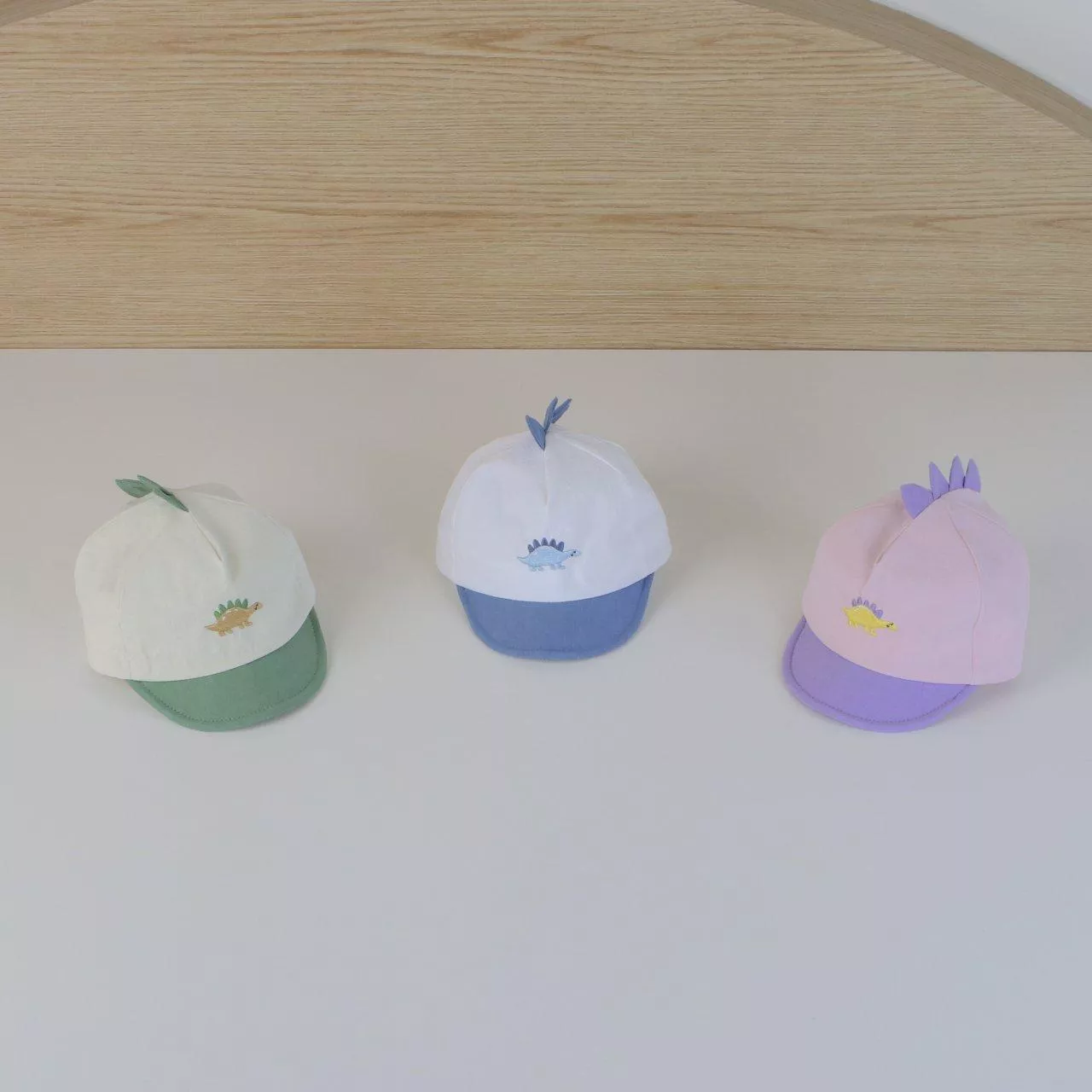 <韓製>刺繡恐龍棒球帽／少量現貨