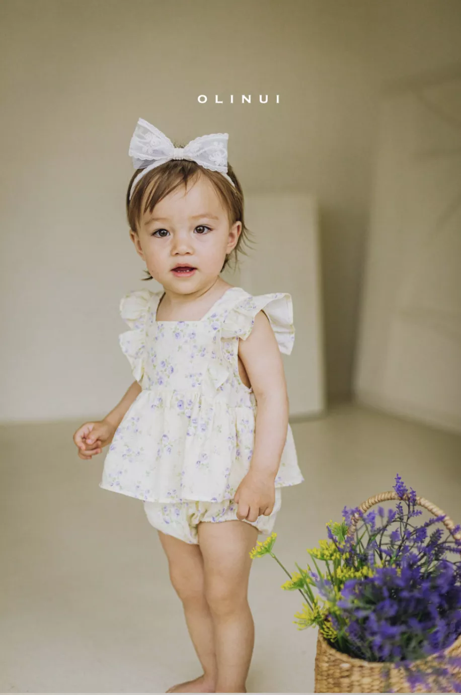 <韓製>碎花洋裝包屁裝-小寶款／少量現貨