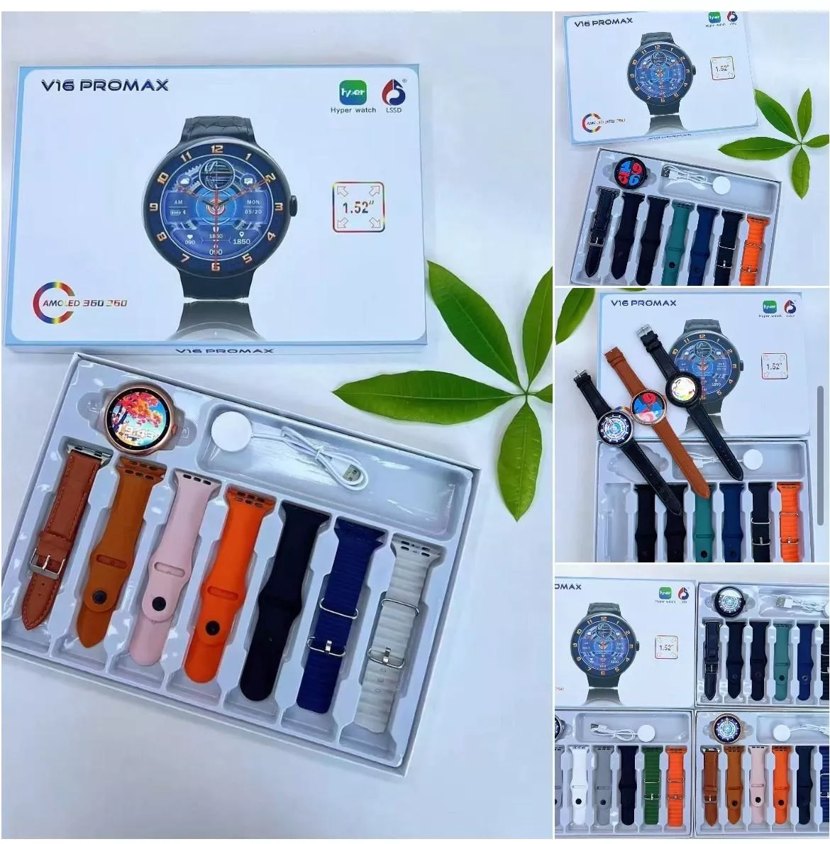 廠商現貨。V16 Pro Max智能手環套裝