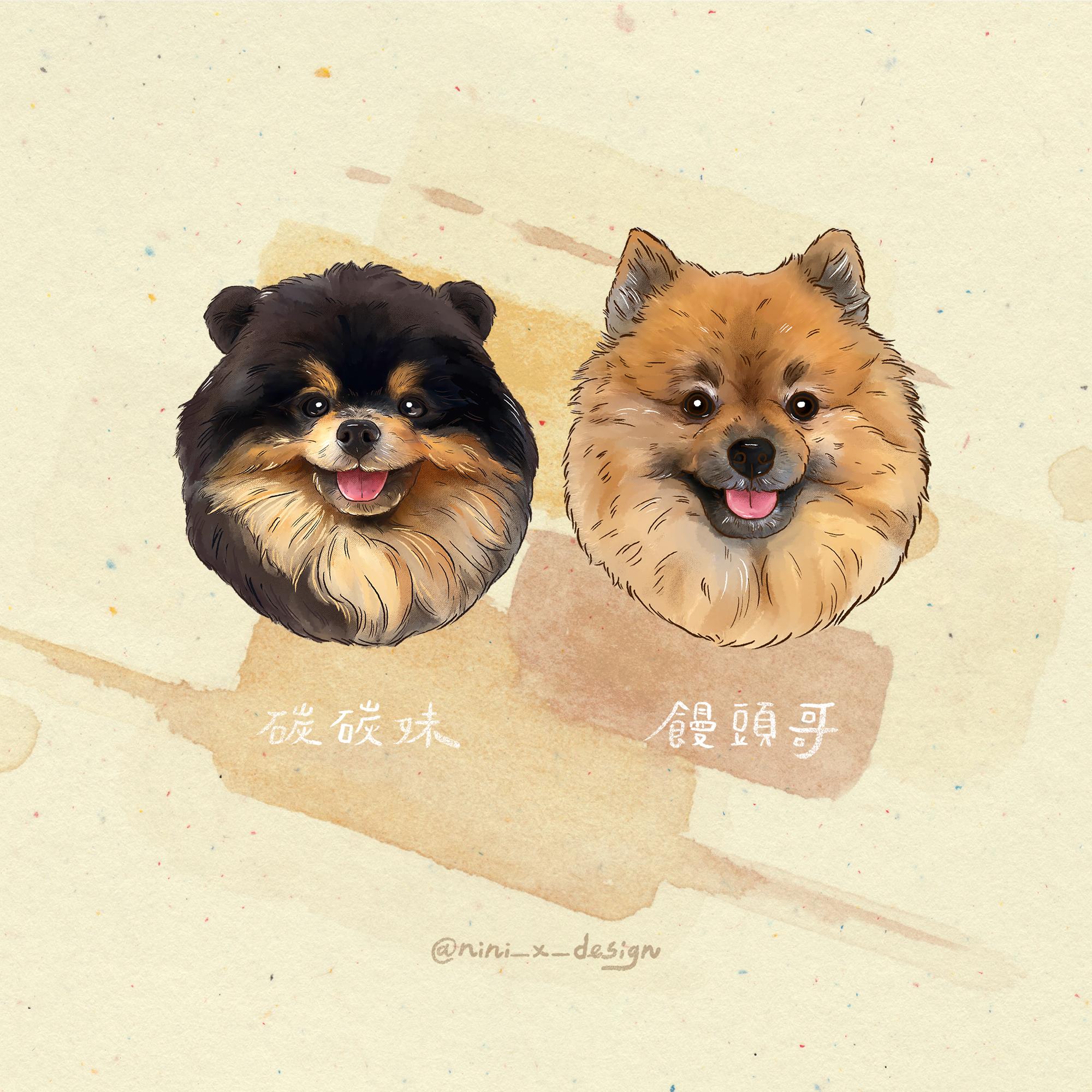 寵物精緻繪(大頭圖)